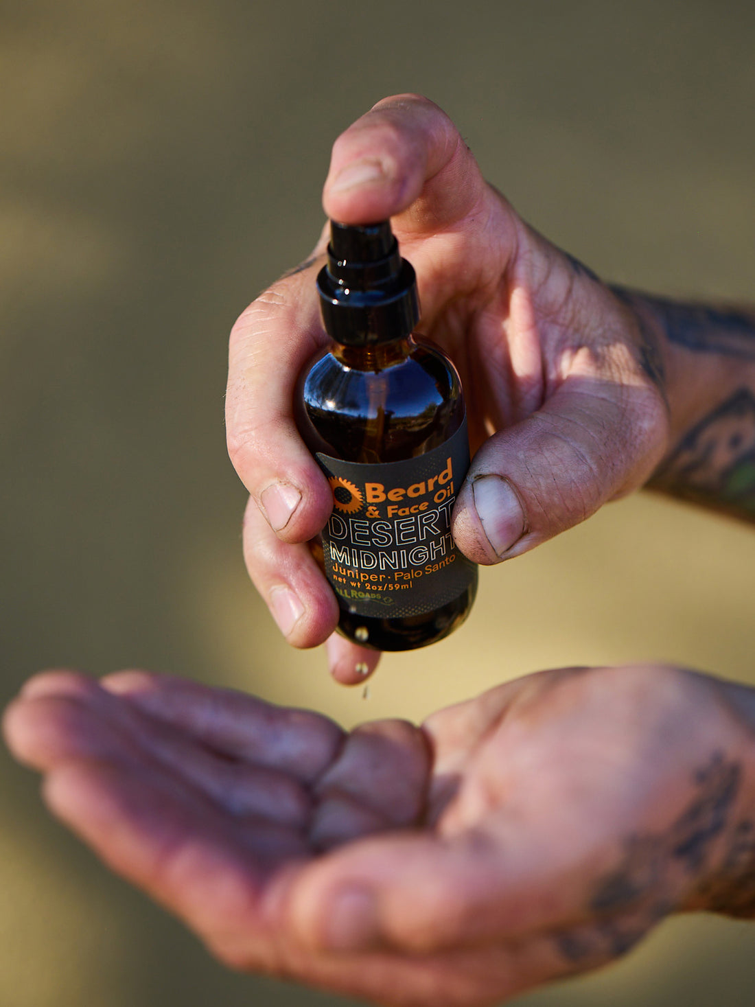 Beard & Face Oil - Desert Midnight