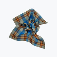 Charleston Plaid Napkin Pair - Bay