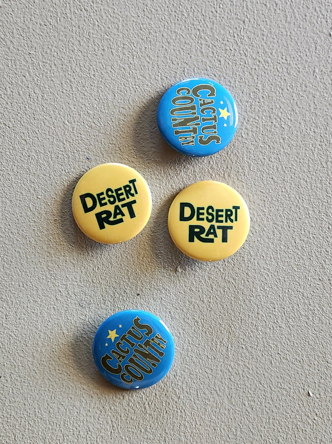 Three buttons with text &