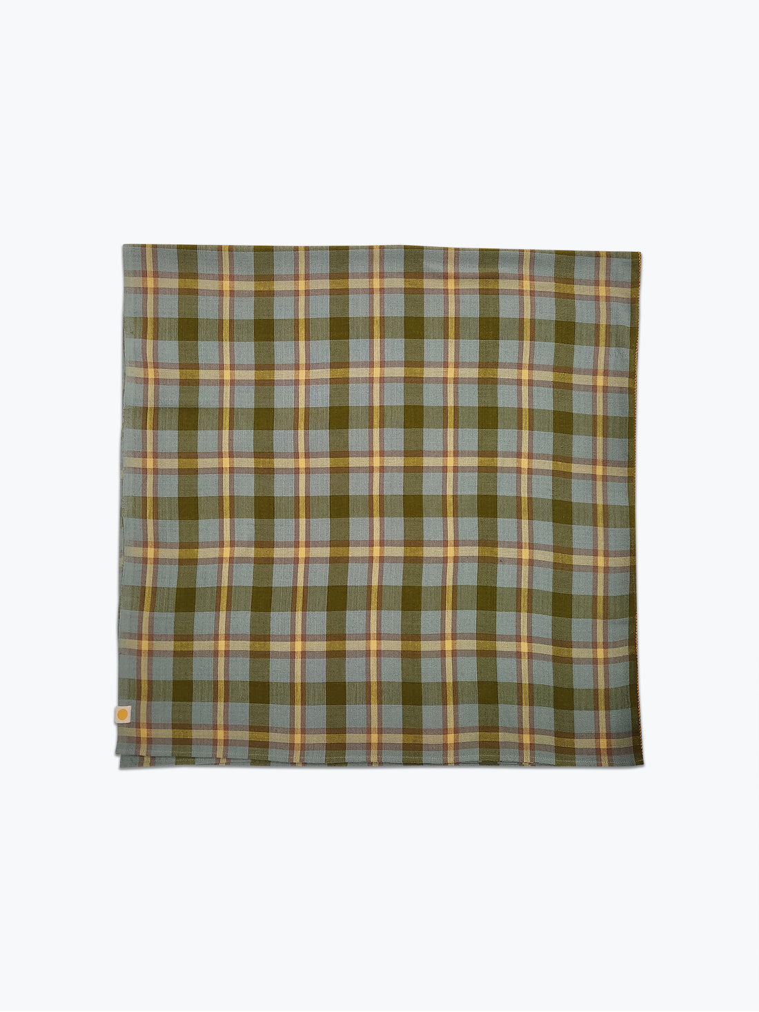 Charleston Plaid Square Tablecloth - Loden