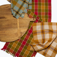 Court Plaid Table Runner - Noel