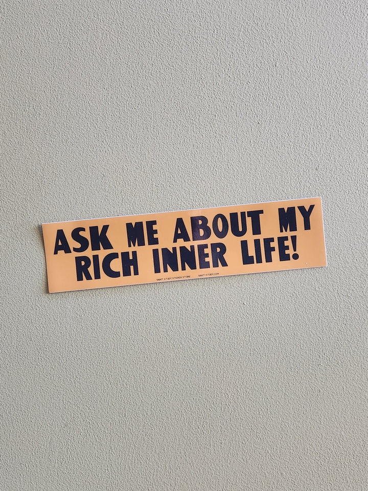 Bumper Sticker – All Roads