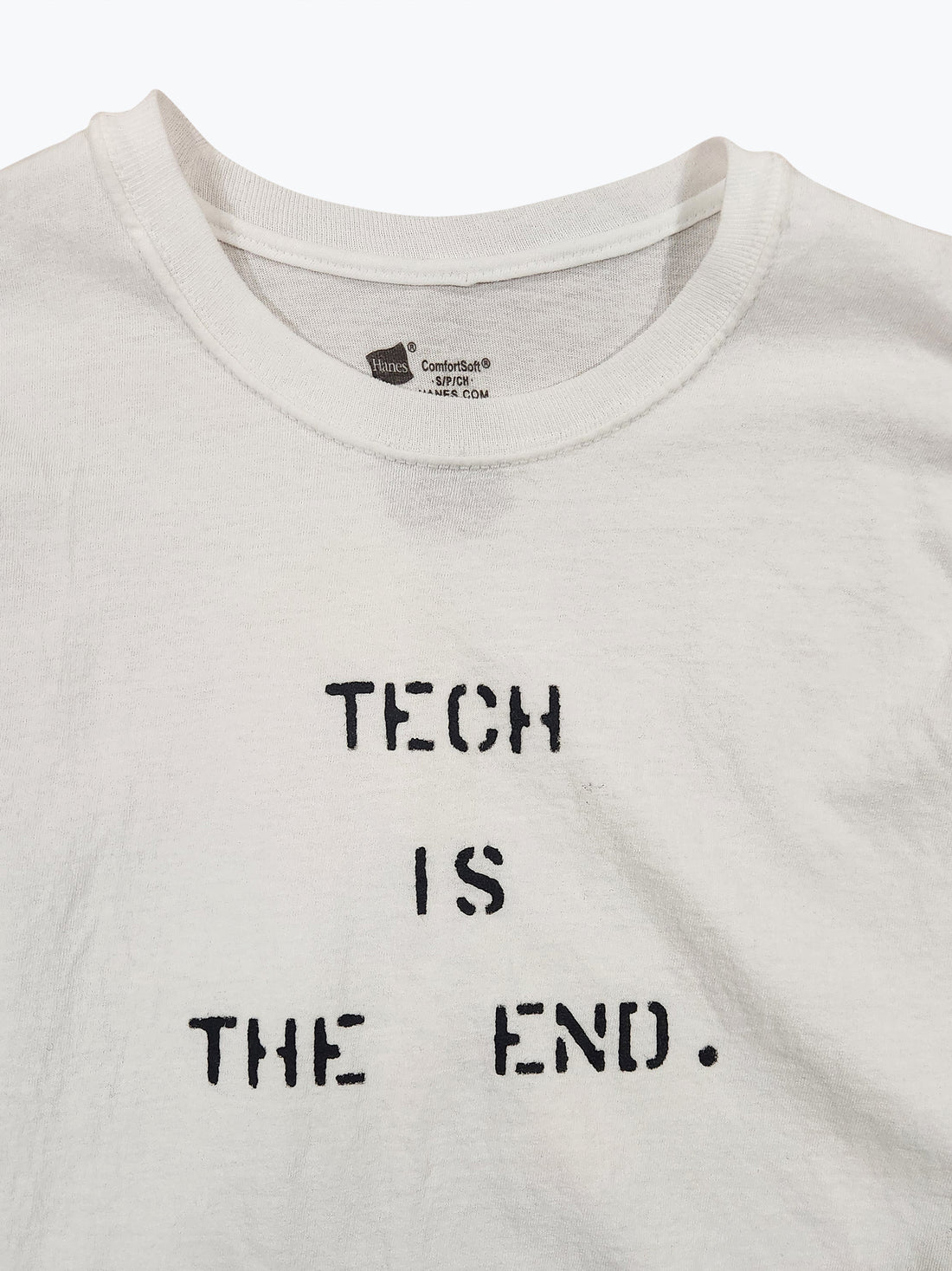 Stencil Tee - Tech is the End