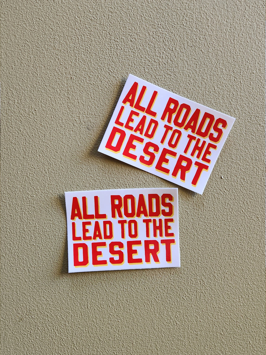 Sticker - All Roads Lead