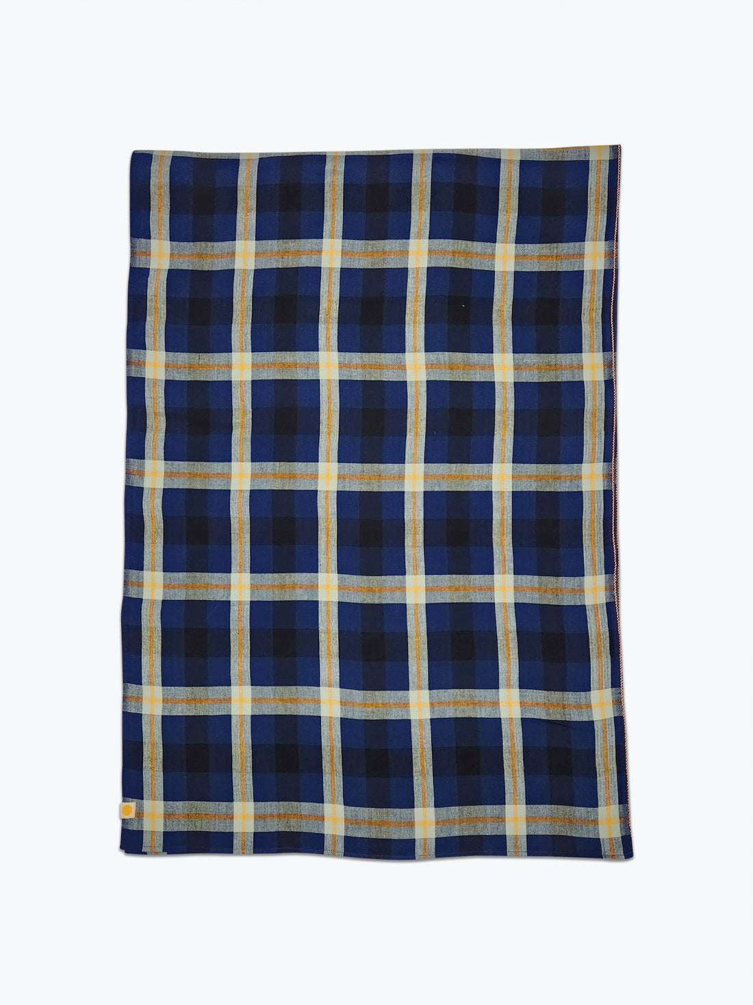 Charleston Plaid Tablecloth - Azurite