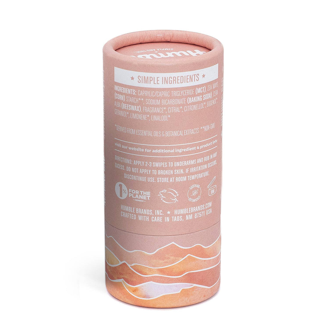 Humble - Moroccan Rose Original Plastic Free Deodorant