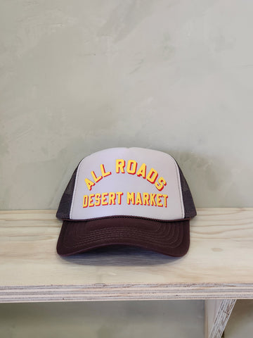 Trucker Hat - Brown Desert Market