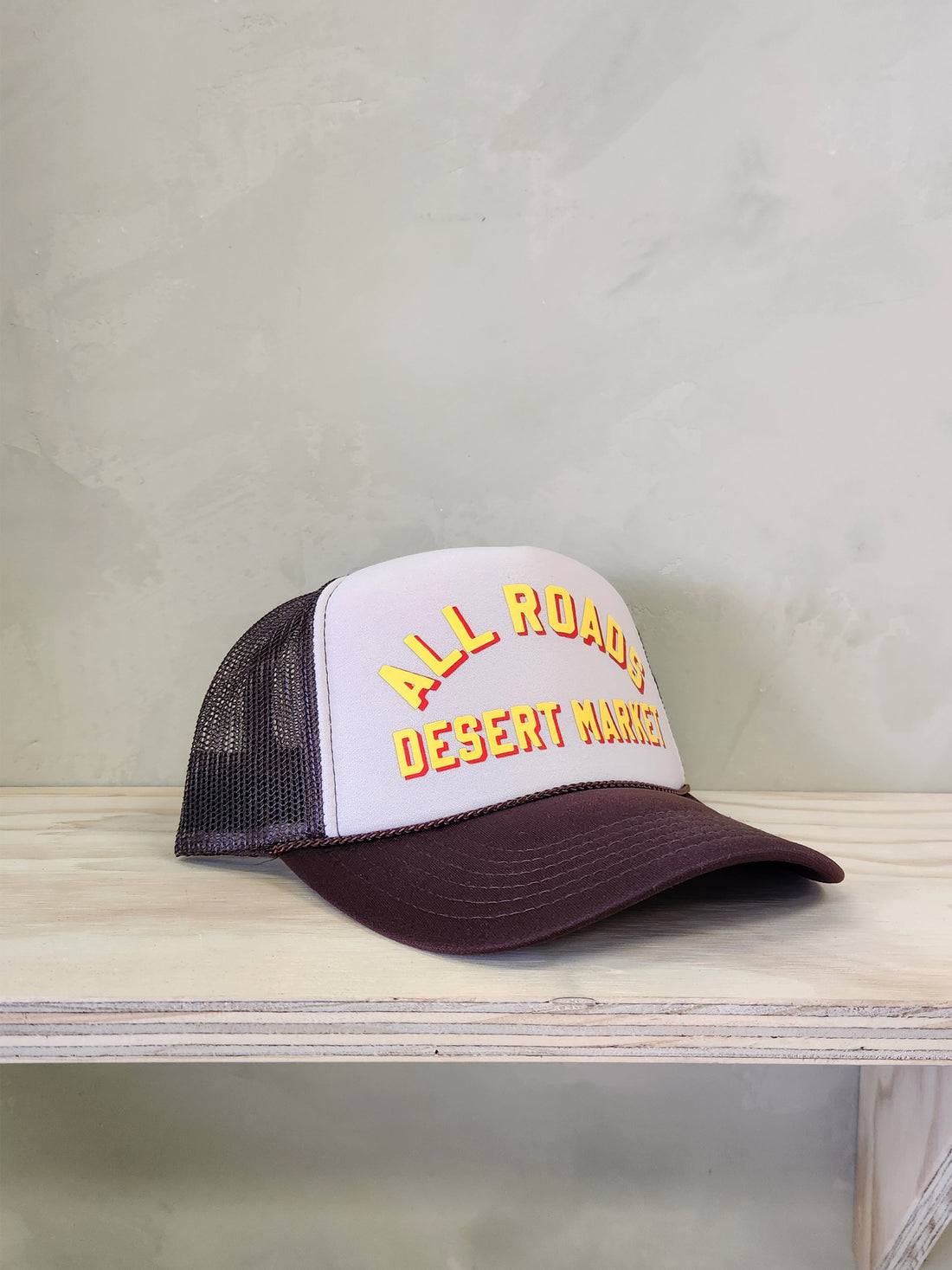 Trucker Hat - Brown Desert Market