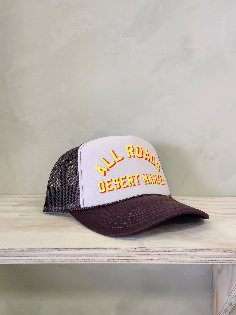 Trucker Hat - Brown Desert Market