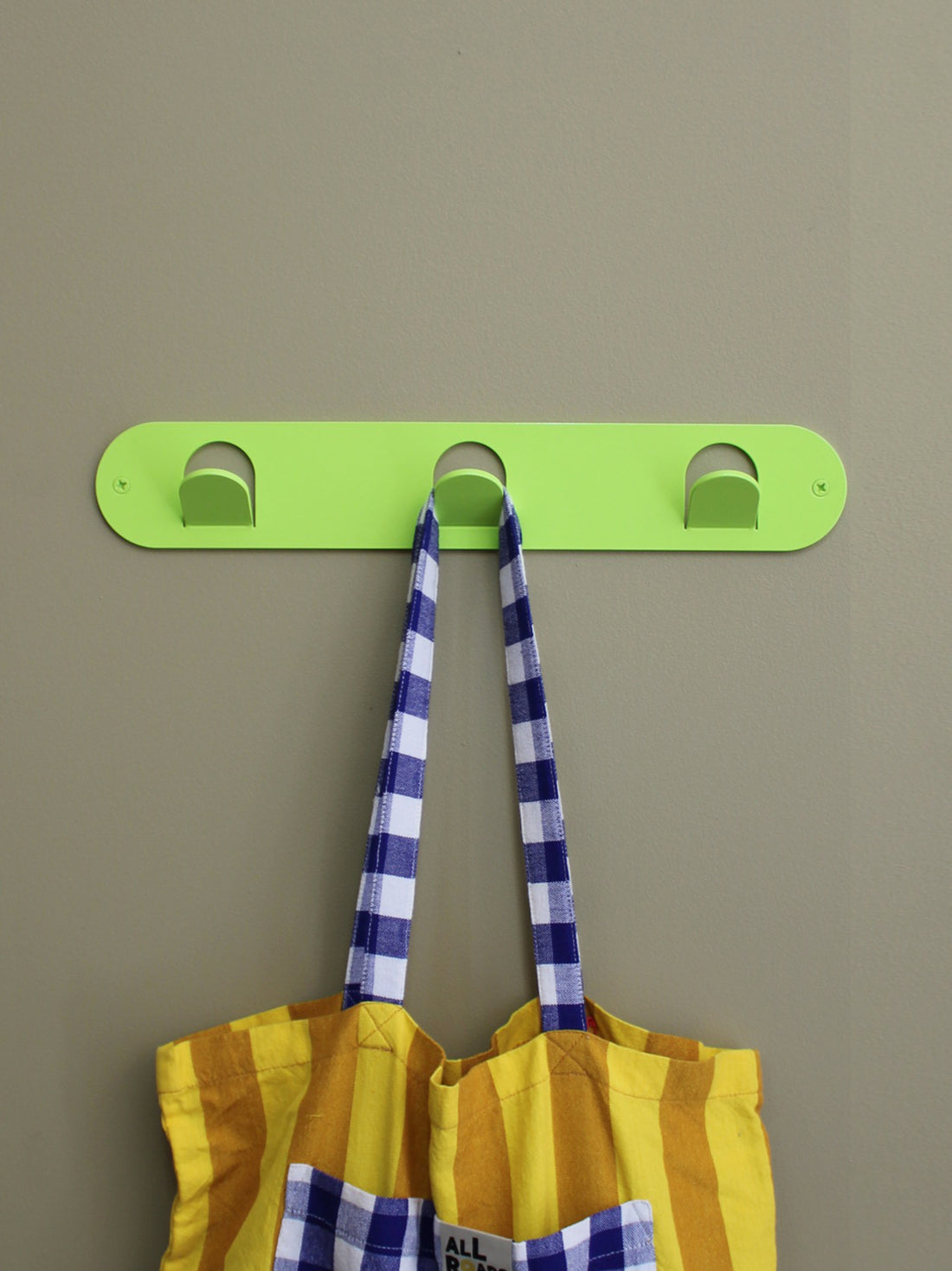 Triple Tab Hook - Chartreuse Gloss