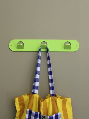 Triple Tab Hook - Chartreuse Gloss
