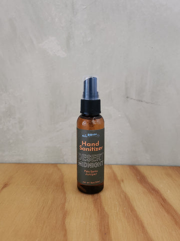 2oz PET bottle of Hand Sanitizer spray