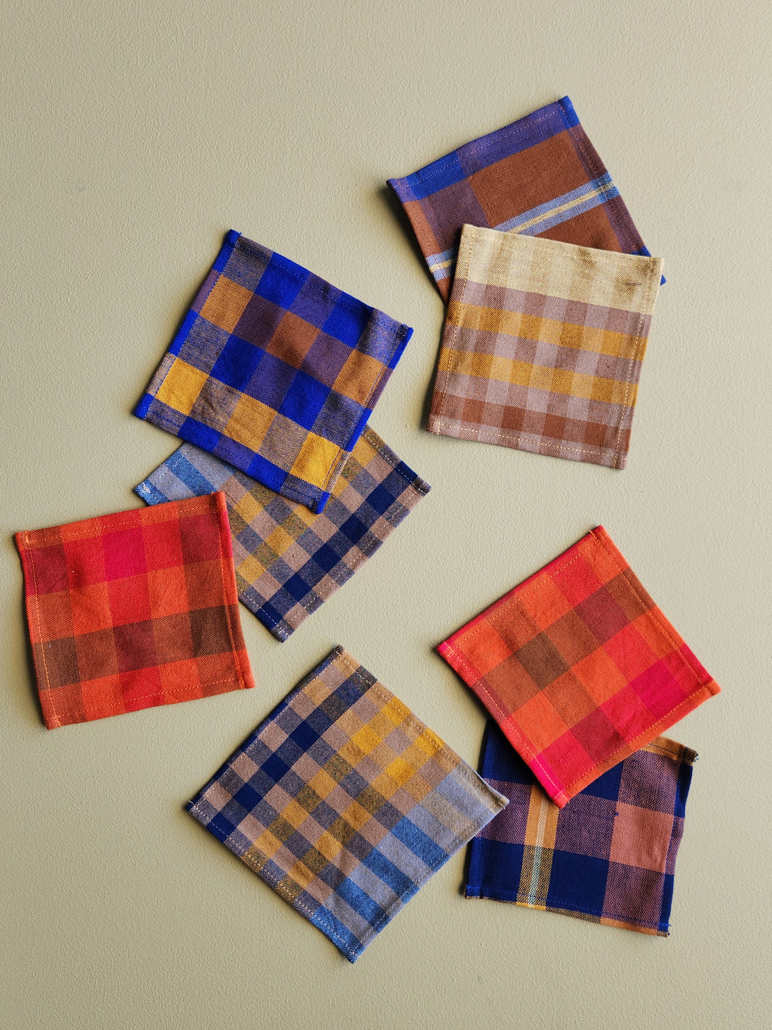 Scrap Cocktail Napkin Set - Fall