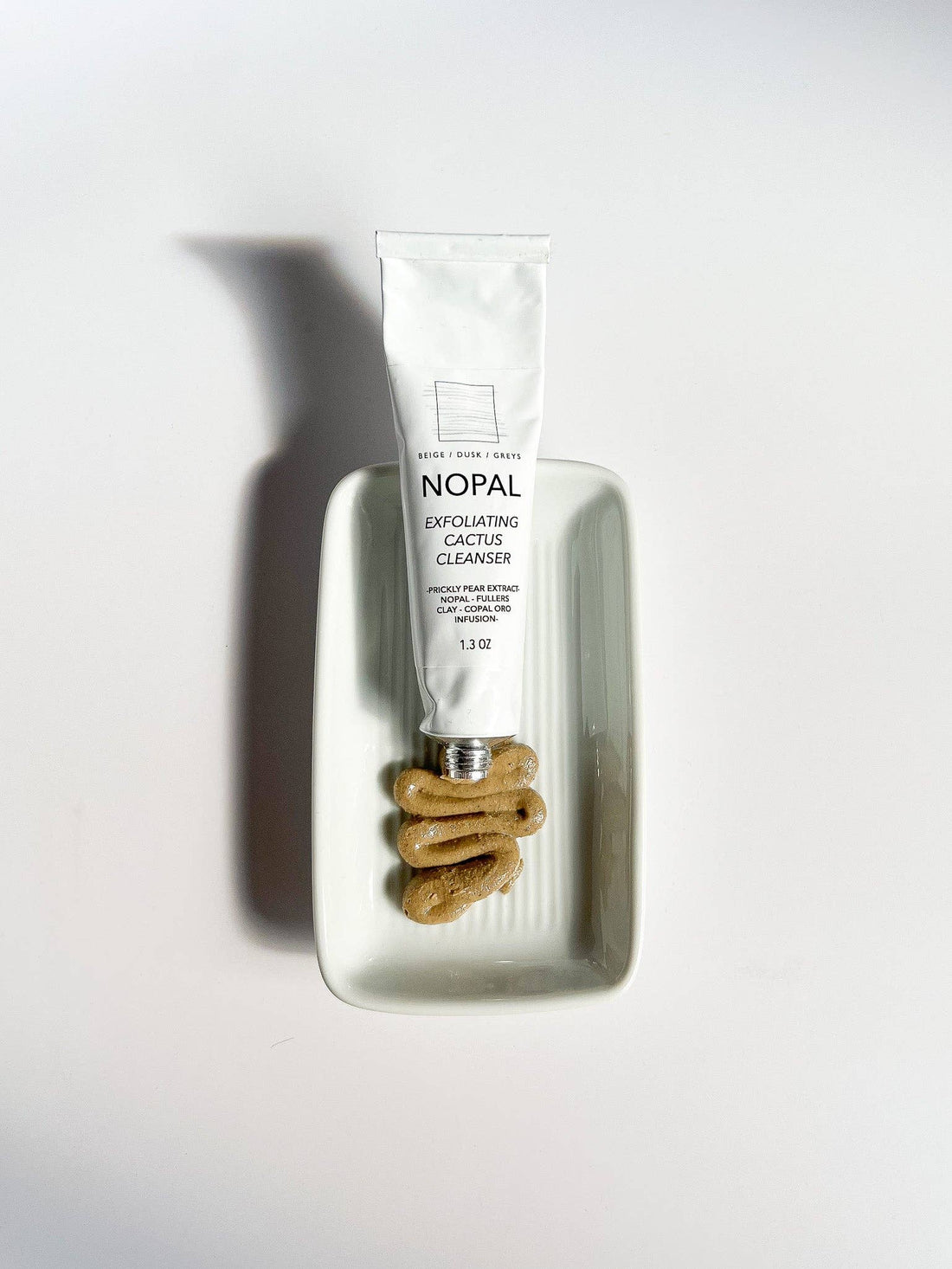 Nopal skincare product on a white background
