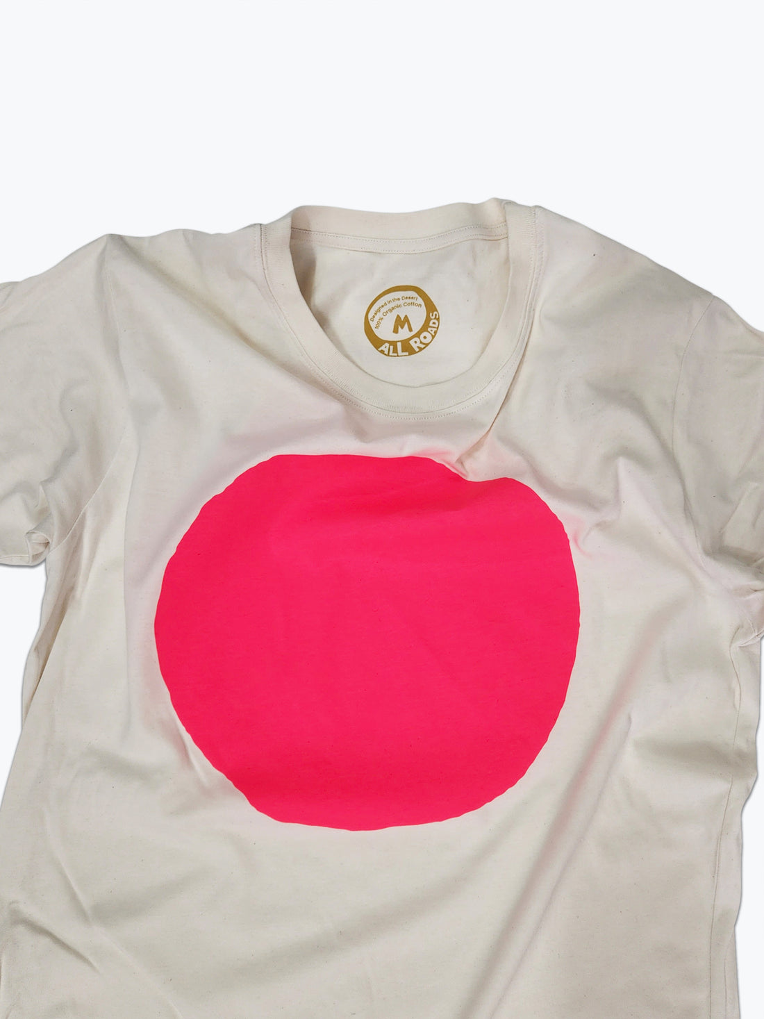Circle Tee - Fluro Pink