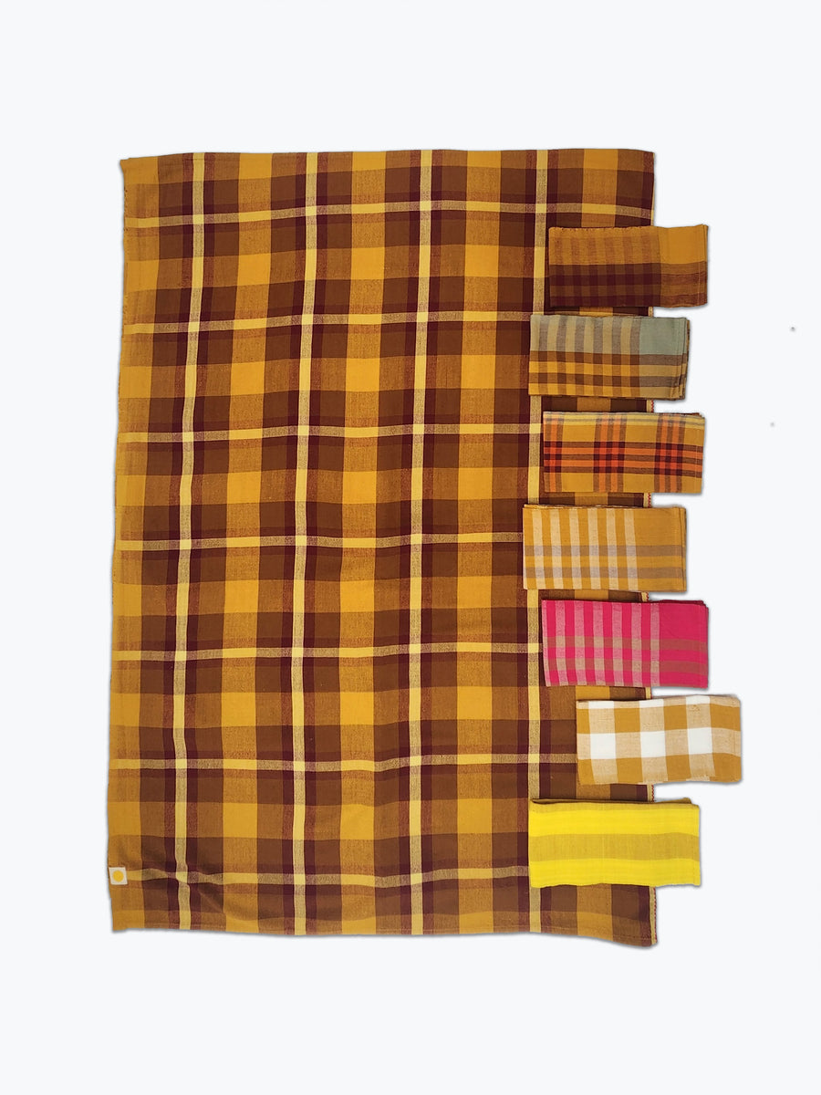 Bonnie Plaid Tablecloth - Harvest