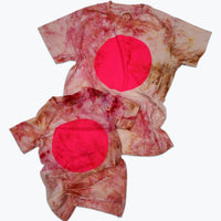 Dyed Circle Tee - Hibiscus