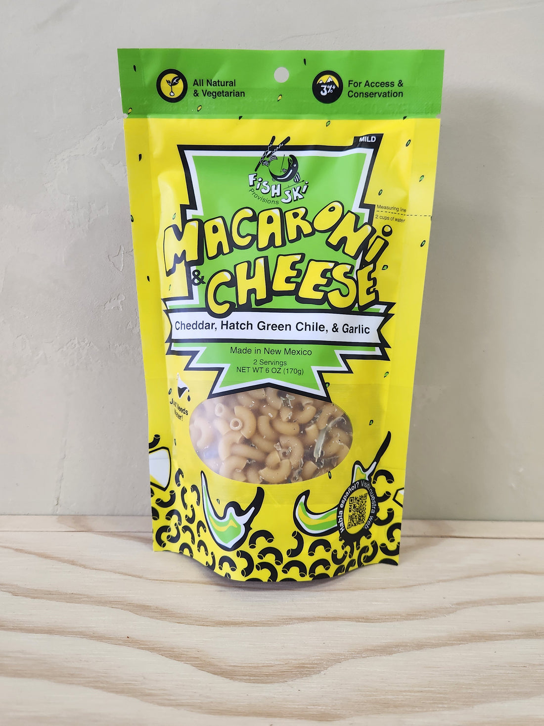 Macaroni & Cheese - Cheddar, Hatch Green Chile & Garlic