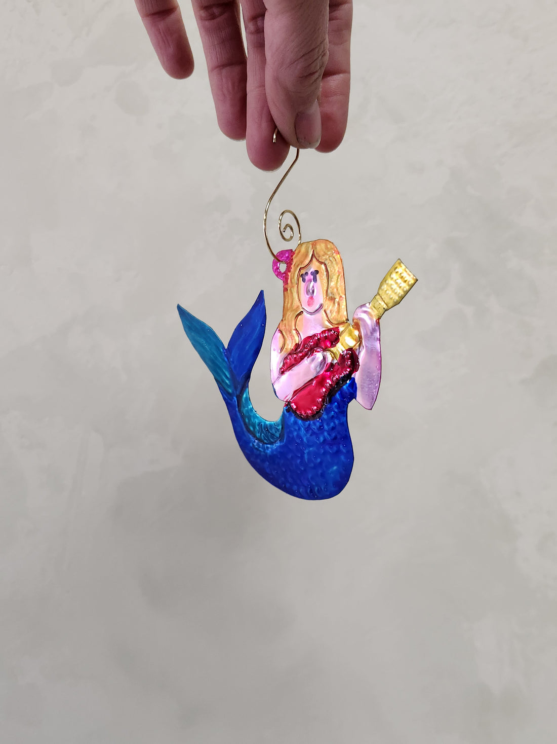 Tin Ornament - Mermaid