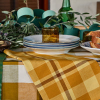 Charleston Plaid Napkin Pair - Grassland