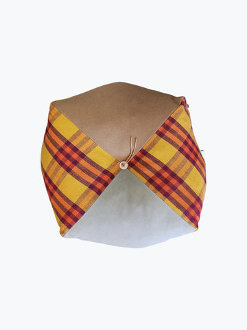 Patchwork Cushion - Naranja