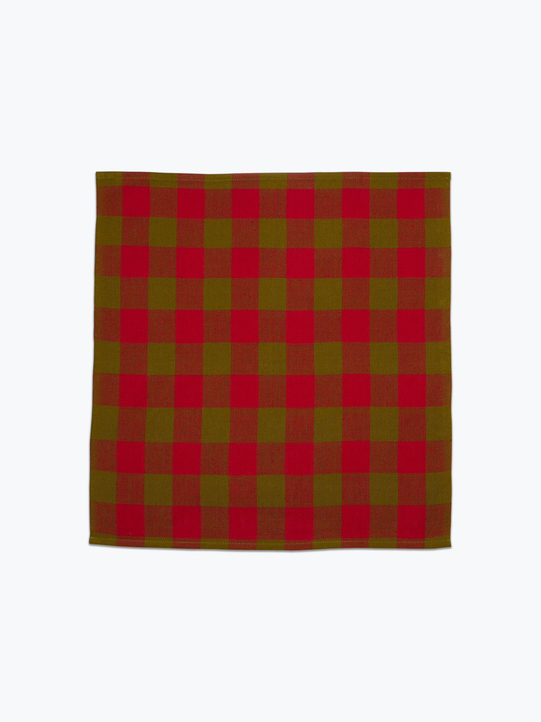 Big Gingham Napkin Pair - Noel