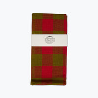 Big Gingham Napkin Pair - Noel