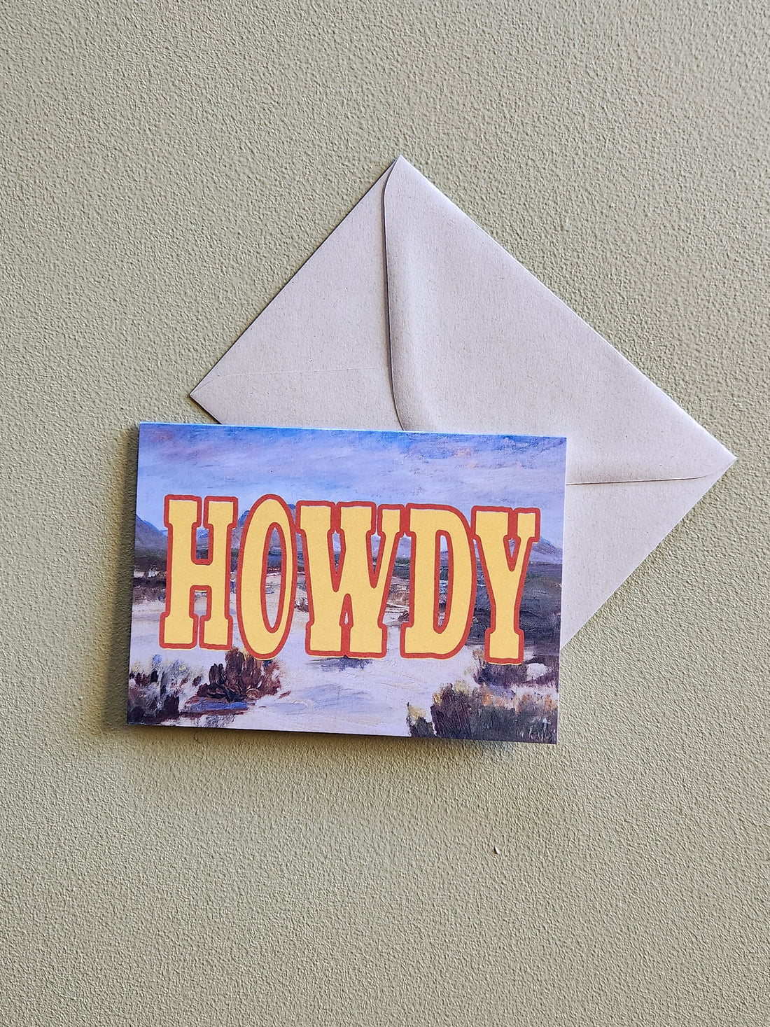 Greeting card with &