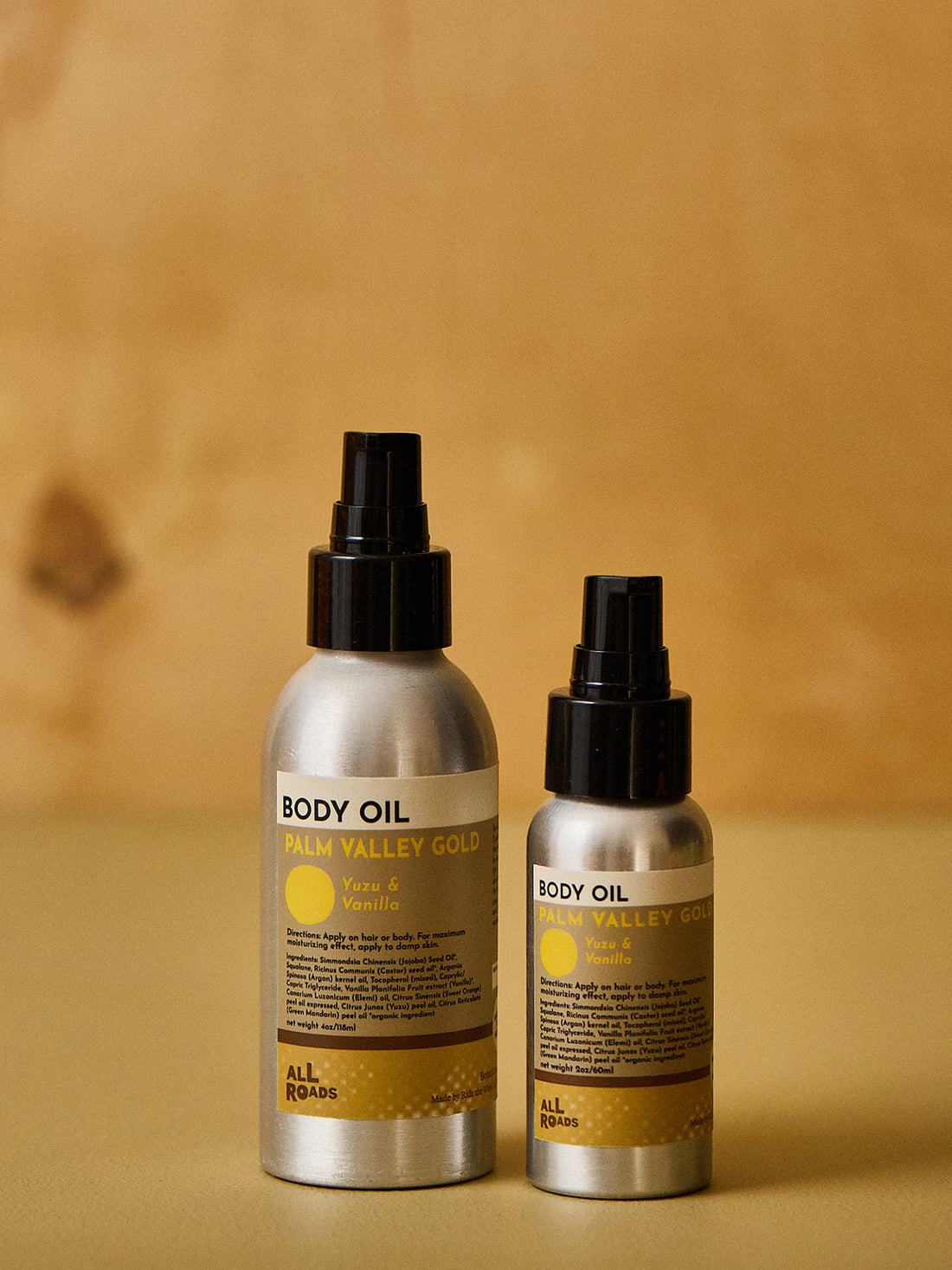 Body Oil - Palm Valley Gold