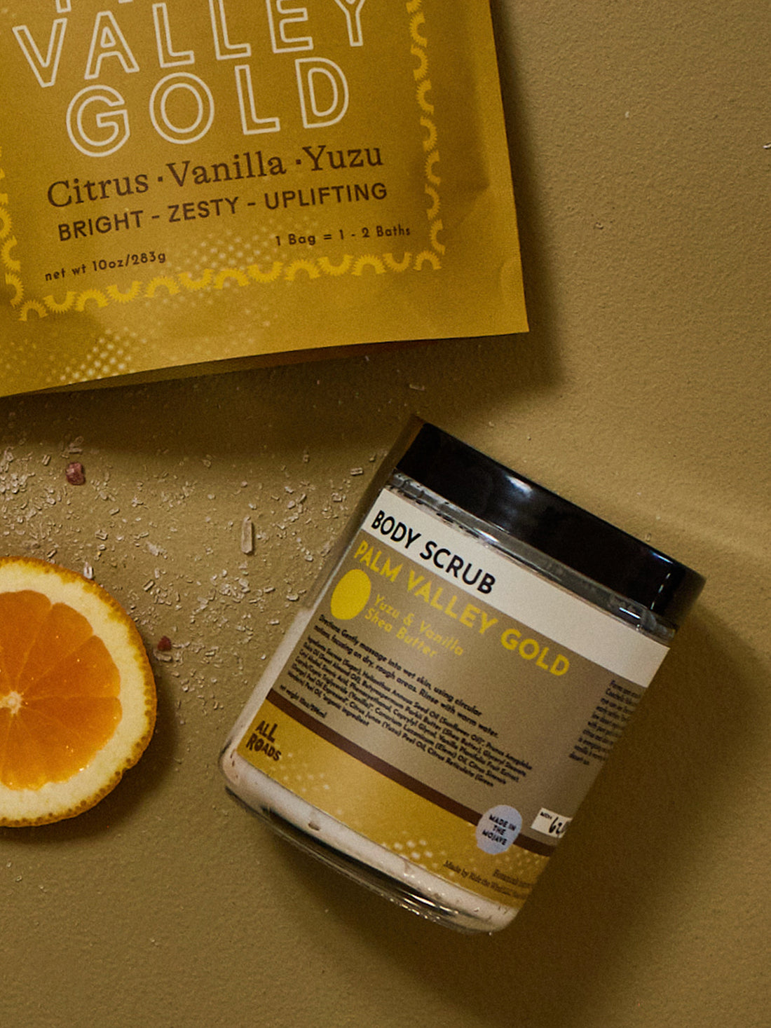 Body Scrub - Palm Valley Gold
