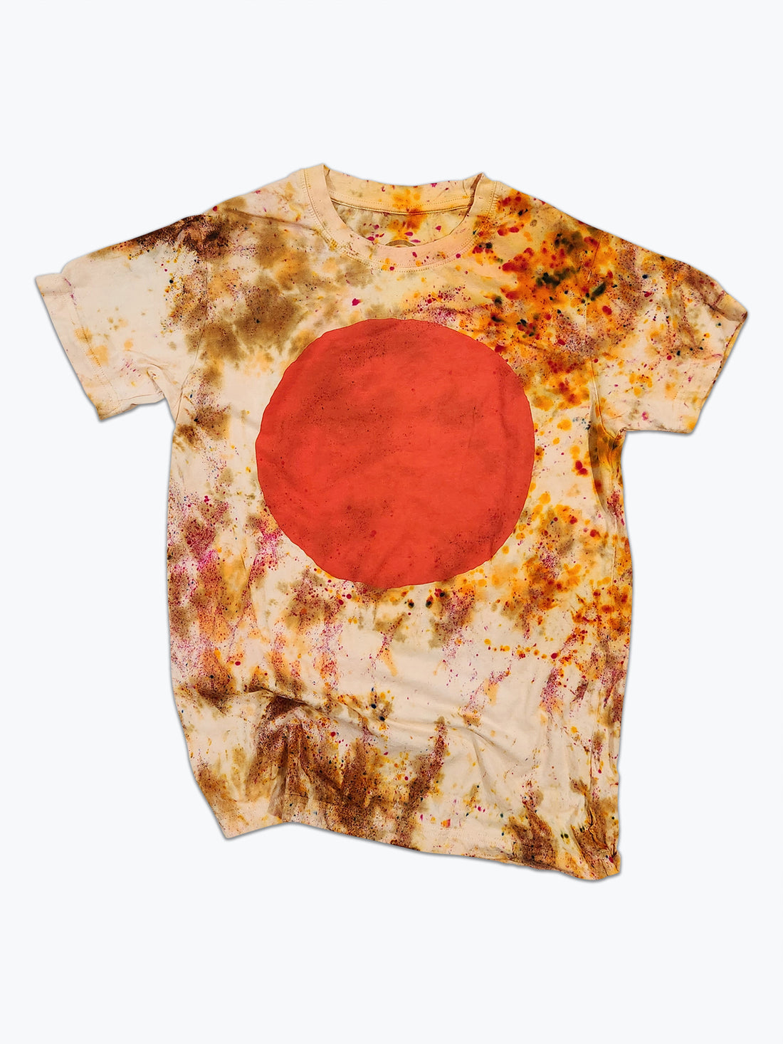 Dyed Circle Tee - Pomodoro