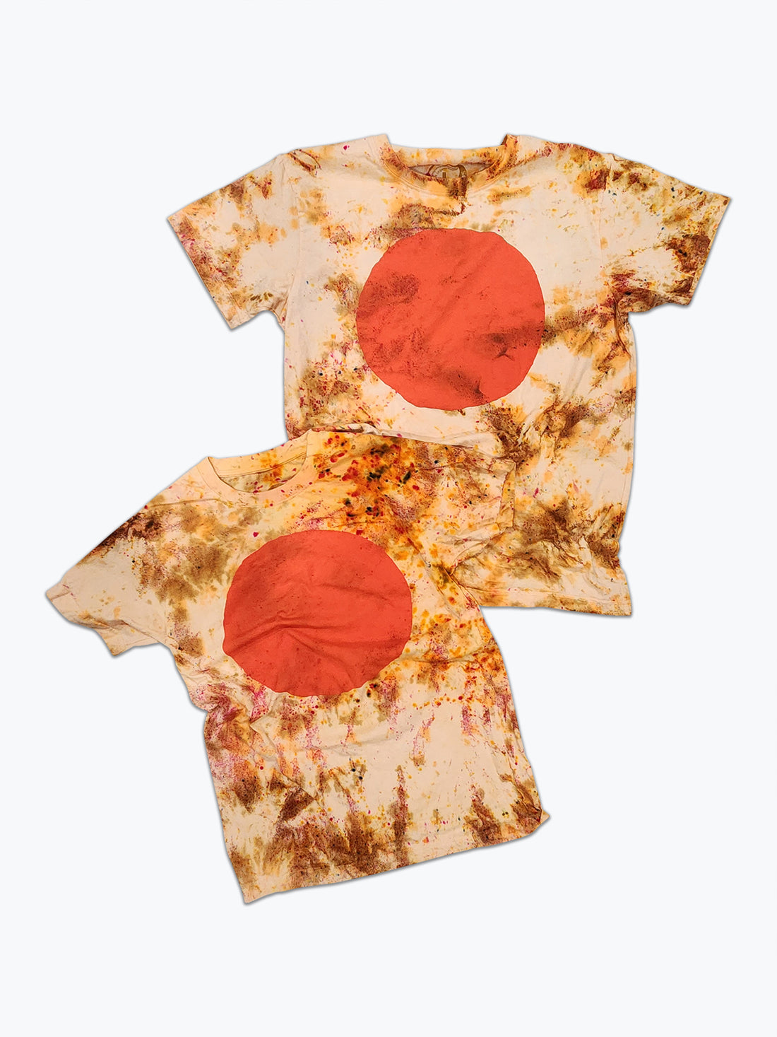 Dyed Circle Tee - Pomodoro