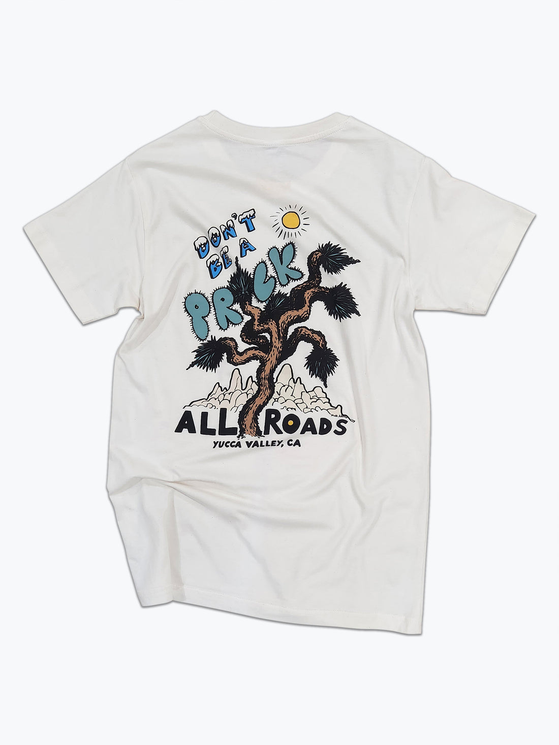 Illustrated t-shirt says "don&