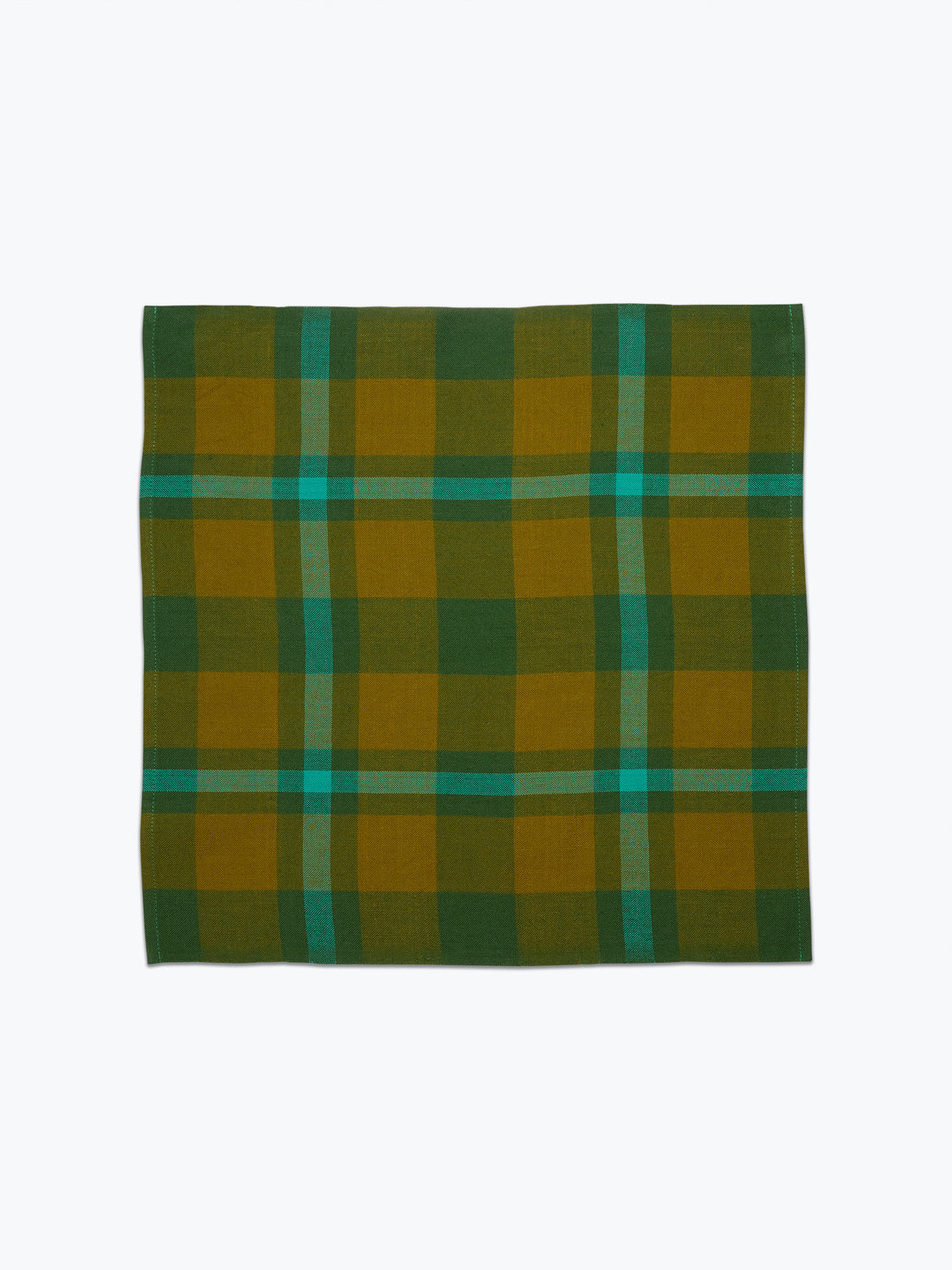 Charleston Plaid Napkin Pair - Seagrass