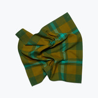 Charleston Plaid Napkin Pair - Seagrass