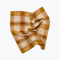 Charleston Plaid Napkin Pair - Sunflower