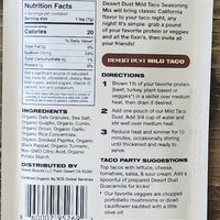 Organic Taco Seasoning - Mild