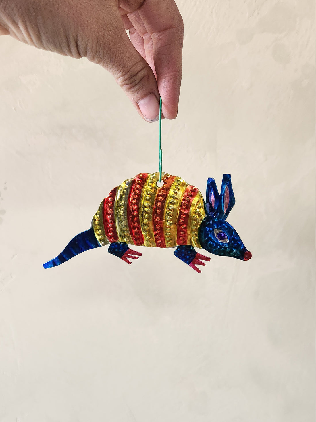 Tin Ornament - Armadillo