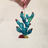 Tin Ornament - Prickly Pear
