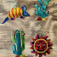 Tin Ornament - Prickly Pear