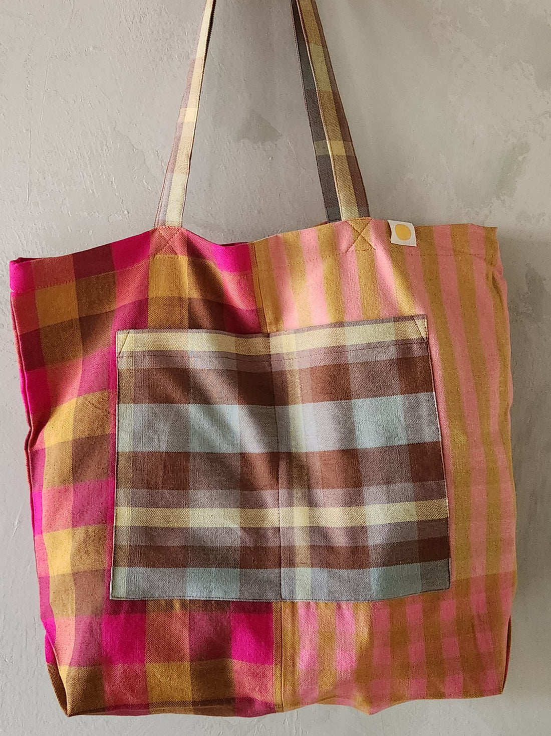 Mezcla Tote - Pink Dahlia