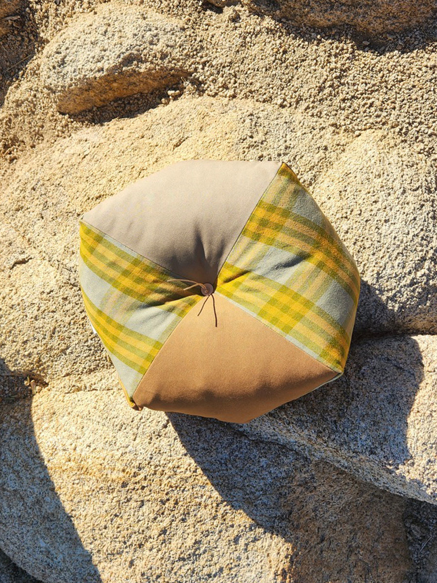 Patchwork Cushion - Verde Light
