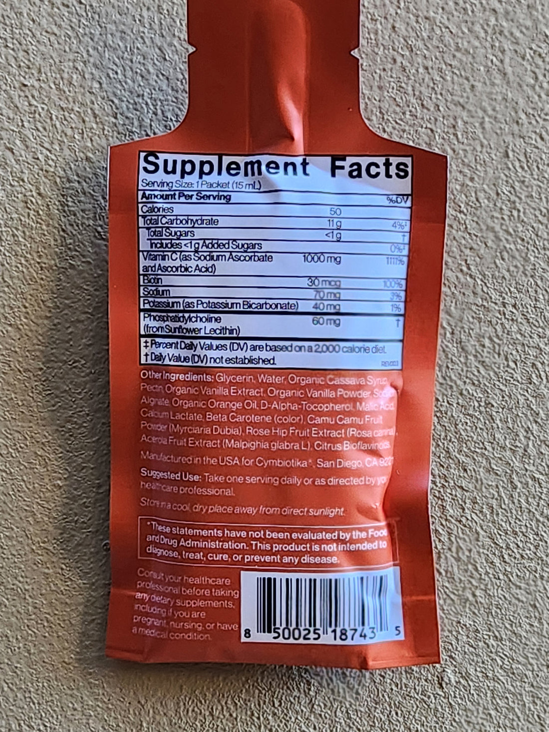 Defense Packet - Vitamin C Immune + Collagen Support