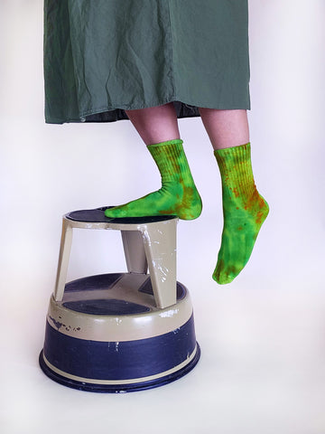 Confetti Socks - Wasabi