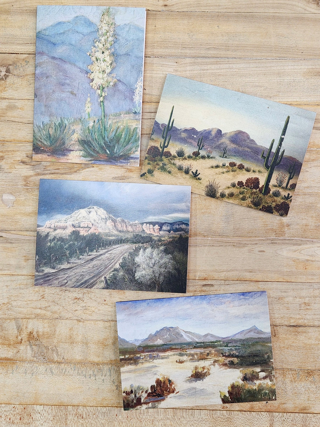 Desert Notecard - Saguaro Painting