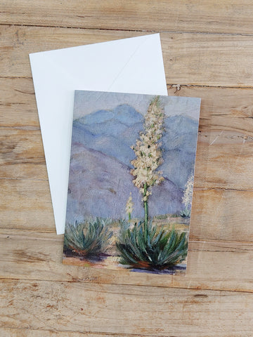 Painted Desert Notecard - Agave