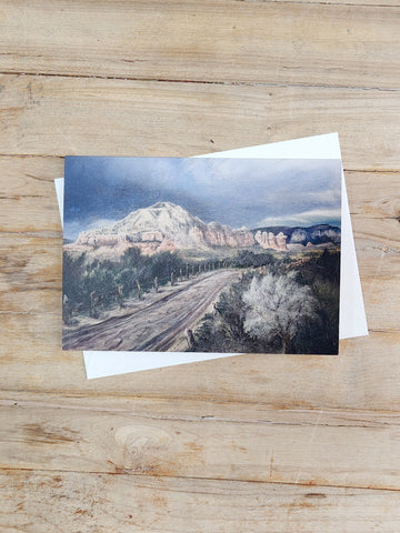 Painted Desert Notecard - Desert Storm