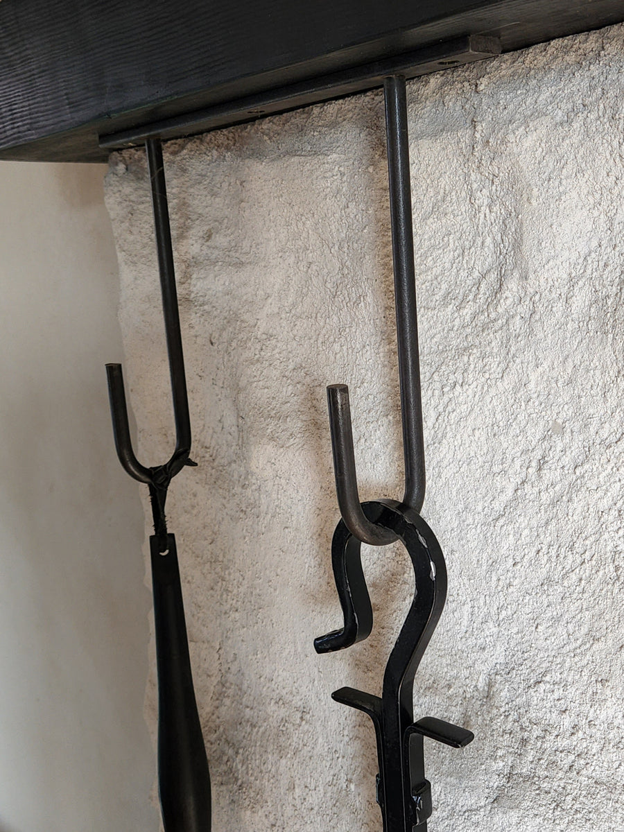 4 Fireplace Mantle Hooks