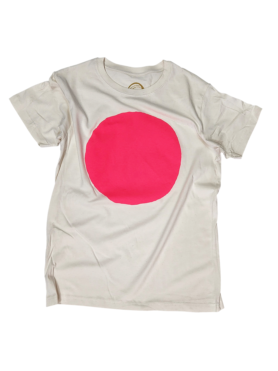 Circle Tee - Fluro Pink