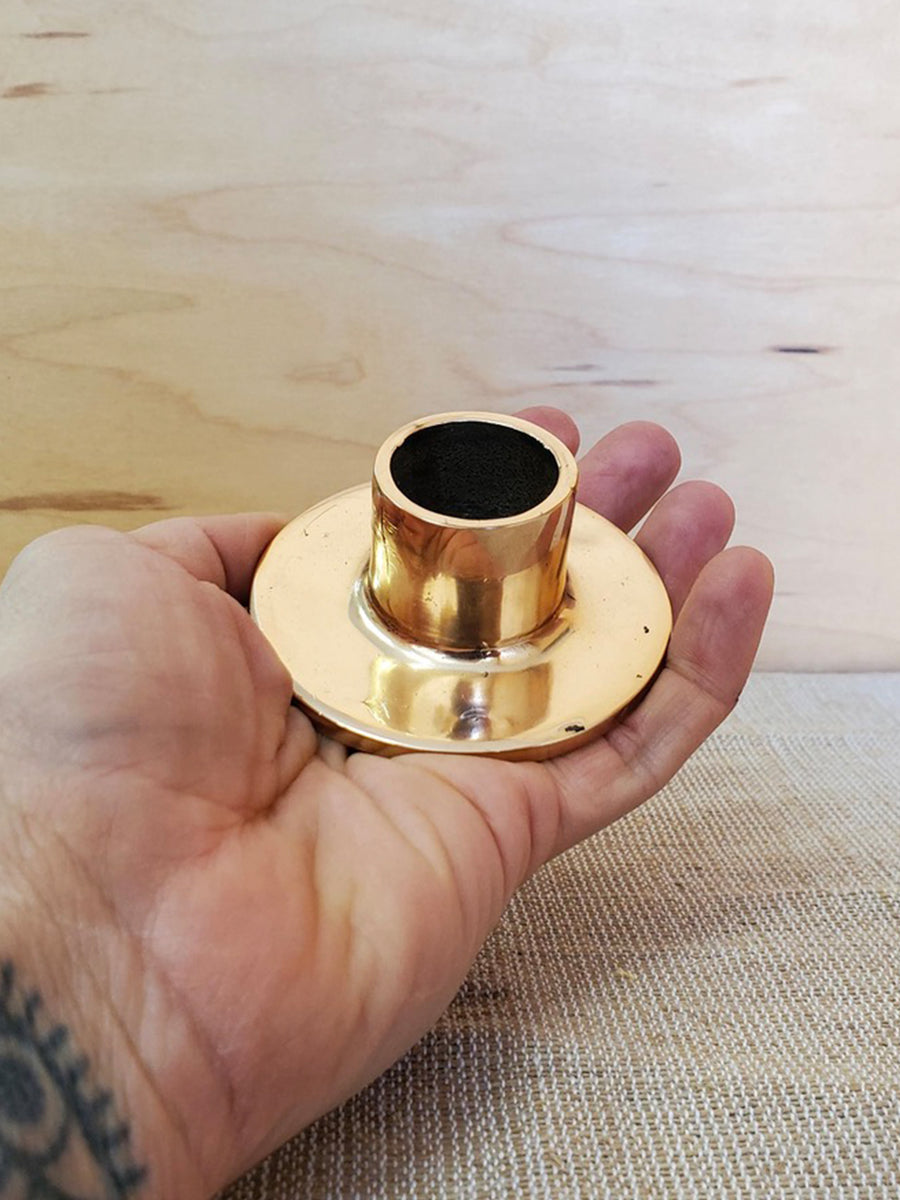Cast Bronze Candle Stick